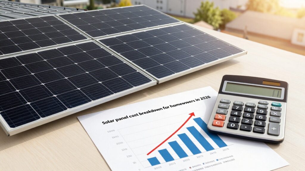 Solar Panel Cost Guide for Homeowners in 2026